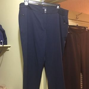 Size 20W Jones New York blue dress pants